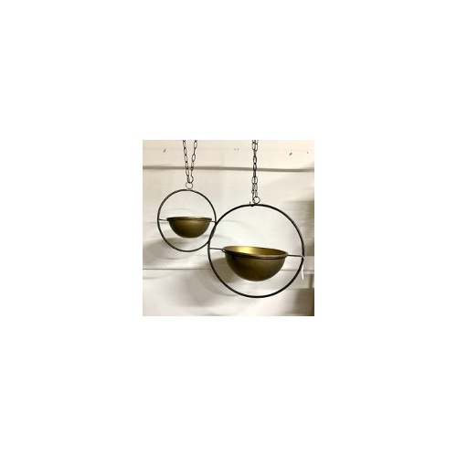 Hanging Bronze Pots